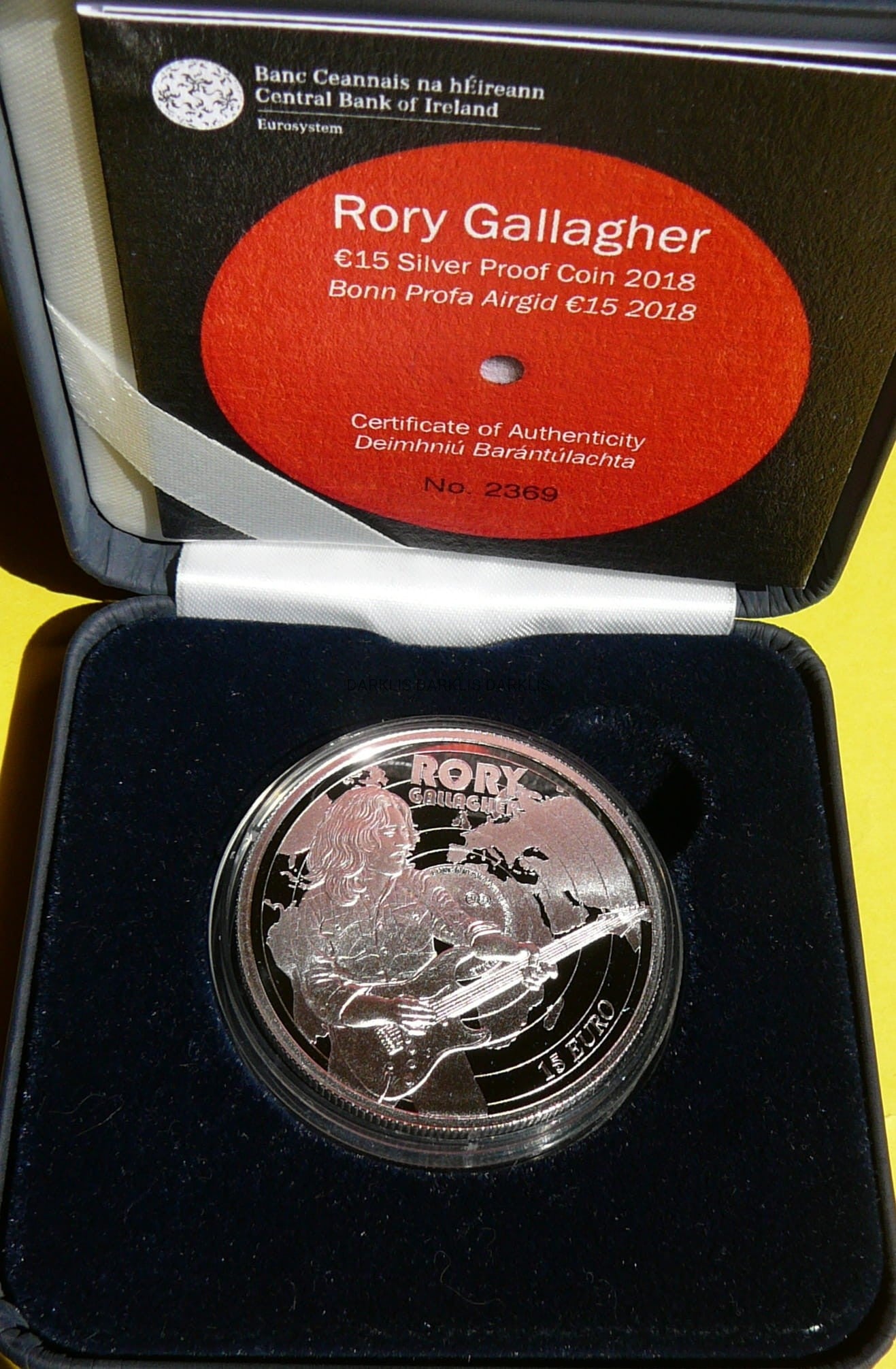 15 EURO IRLANDIA 2018 RORY GALLAGHER BARDZO RZADKA