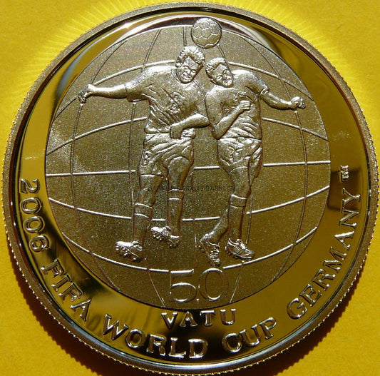 50 VATU VANUATU 2006 PIŁKA NOŻNA FIFA WORLD MUNDIAL 2006
