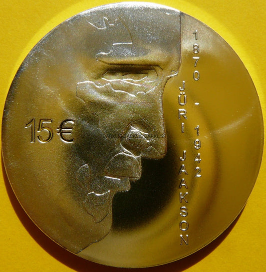 15 EURO ESTONIA 2020 150 ROCZNICA URODZIN JURI JAAKSON
