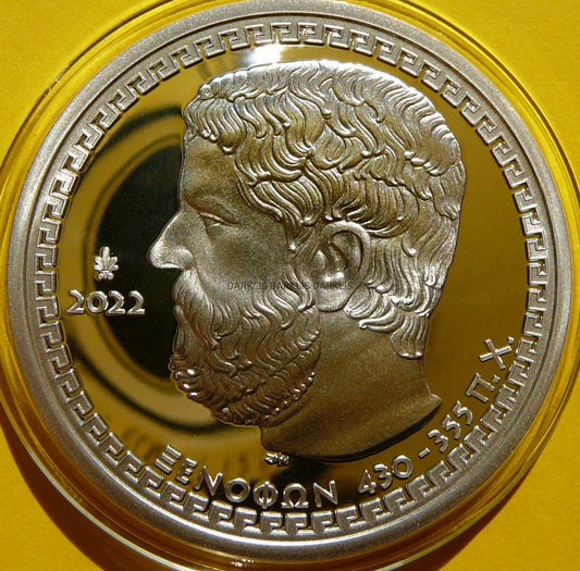 10 EURO GRECJA 2022 KSENOFONT z ATEN KULTURA GRECKA