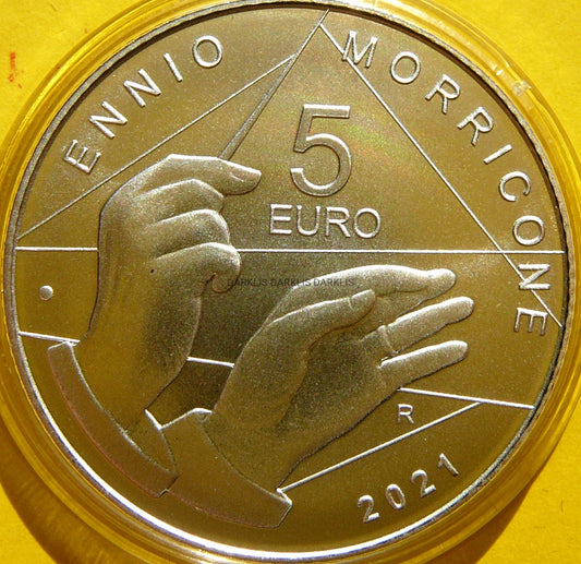 5 EURO WŁOCHY 2021 ENNIO MORRICONE WIELCY ARTYŚCI