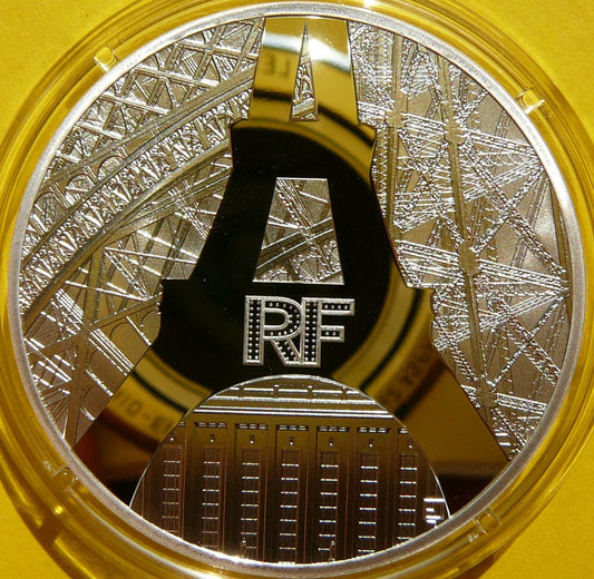 10 EURO FRANCJA 2014 WIEŻA EIFFLA PAŁAC DE CHAILOT UNESCO