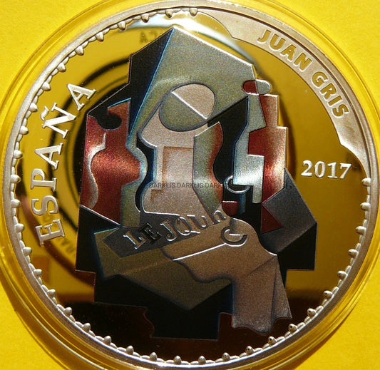 10 EURO HISZPANIA 2017 SKARBY MUZEÓW JUAN GRIS RZADKA