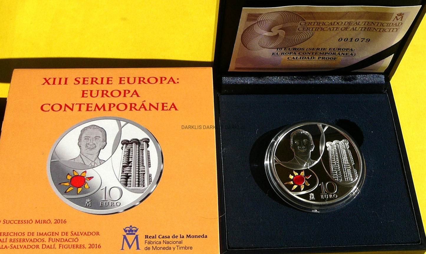 10 EURO HISZPANIA 2016 WSPÓŁCZESNA EUROPA RZADKA