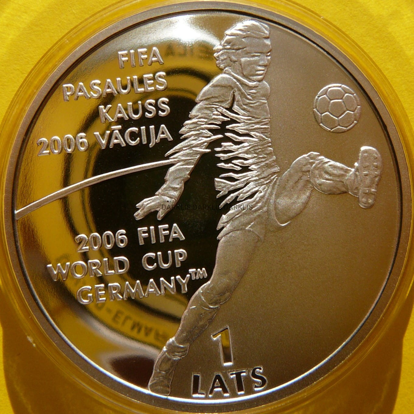 1 LATS ŁOTWA 2004 PIŁKA NOŻNA FIFA MUNDIAL 2006