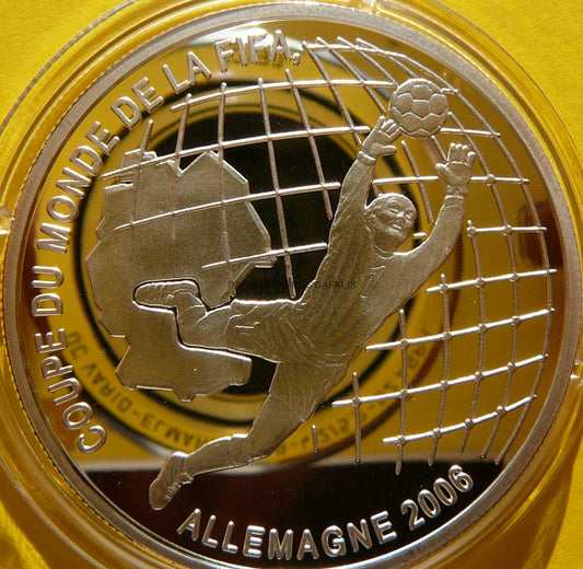 1000 FRANKÓW BENIN PIŁKA NOŻNA FIFA WORLD CUP MUNDIAL 2006