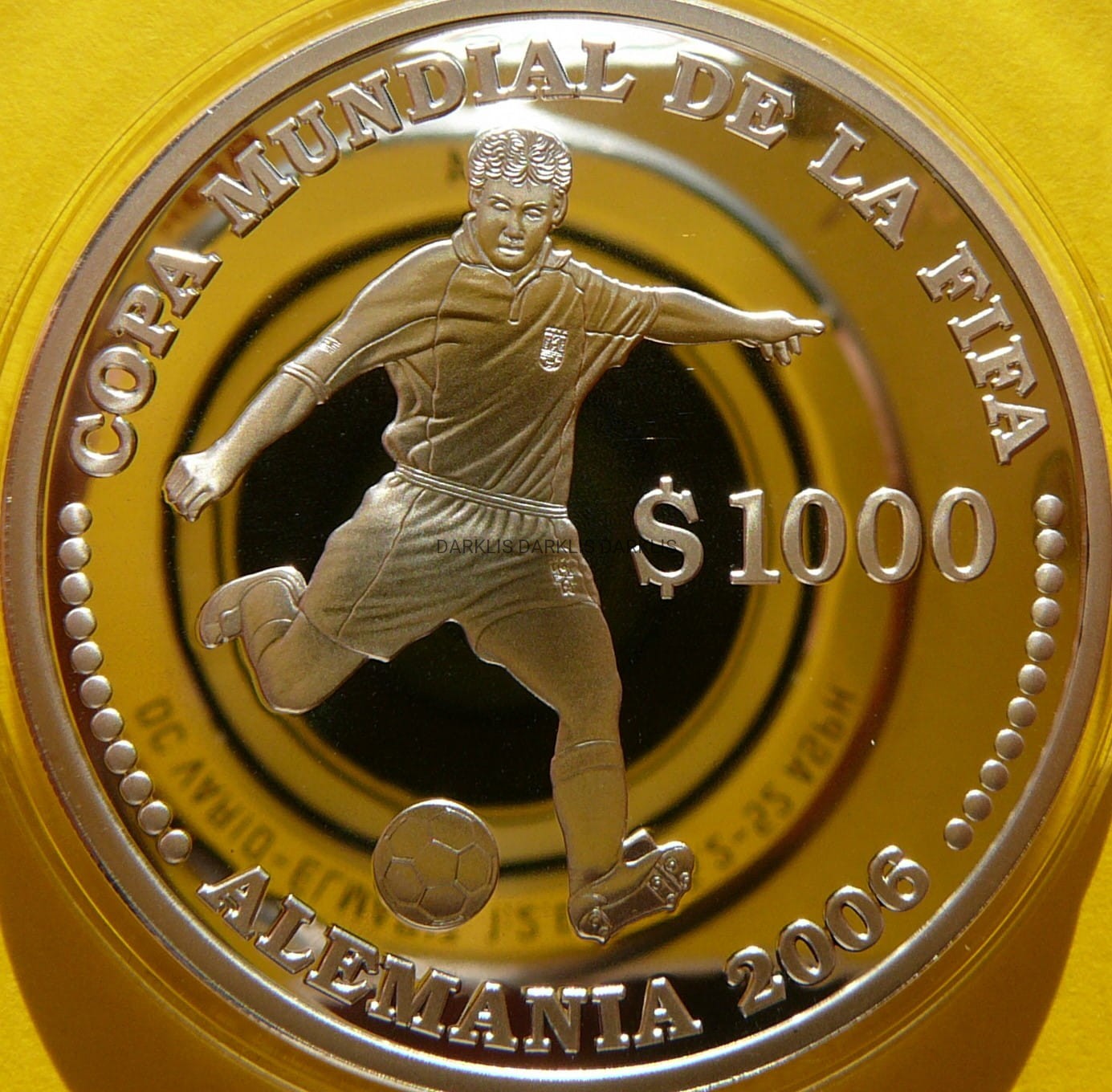 1000 PESO URUGWAJ PIŁKA NOŻNA FIFA WORLD CUP MUNDIAL 2006