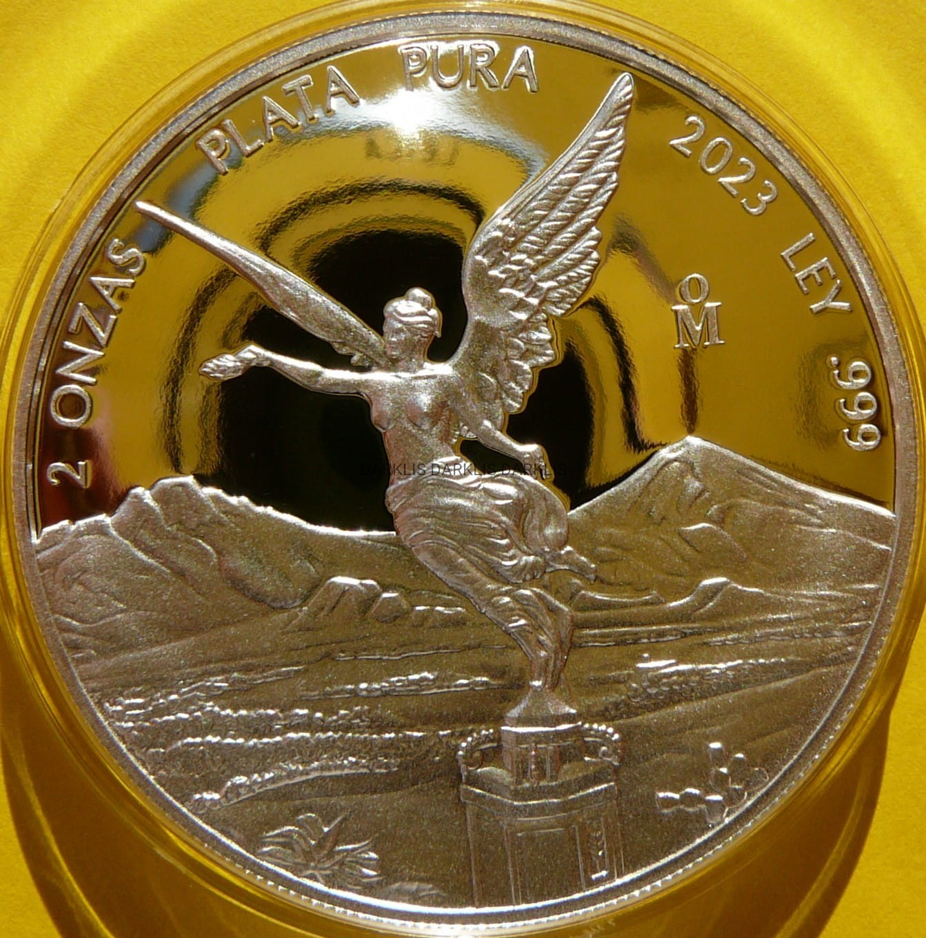 2 ONZAS PLATA PURA MEKSYK 2023 BOGINI LIBERTAD PROOF