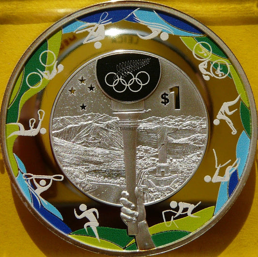 1$ NOWA ZELANDIA 2016 ZNICZ OLIMPIADA RIO DE JANEIRO JEZUS