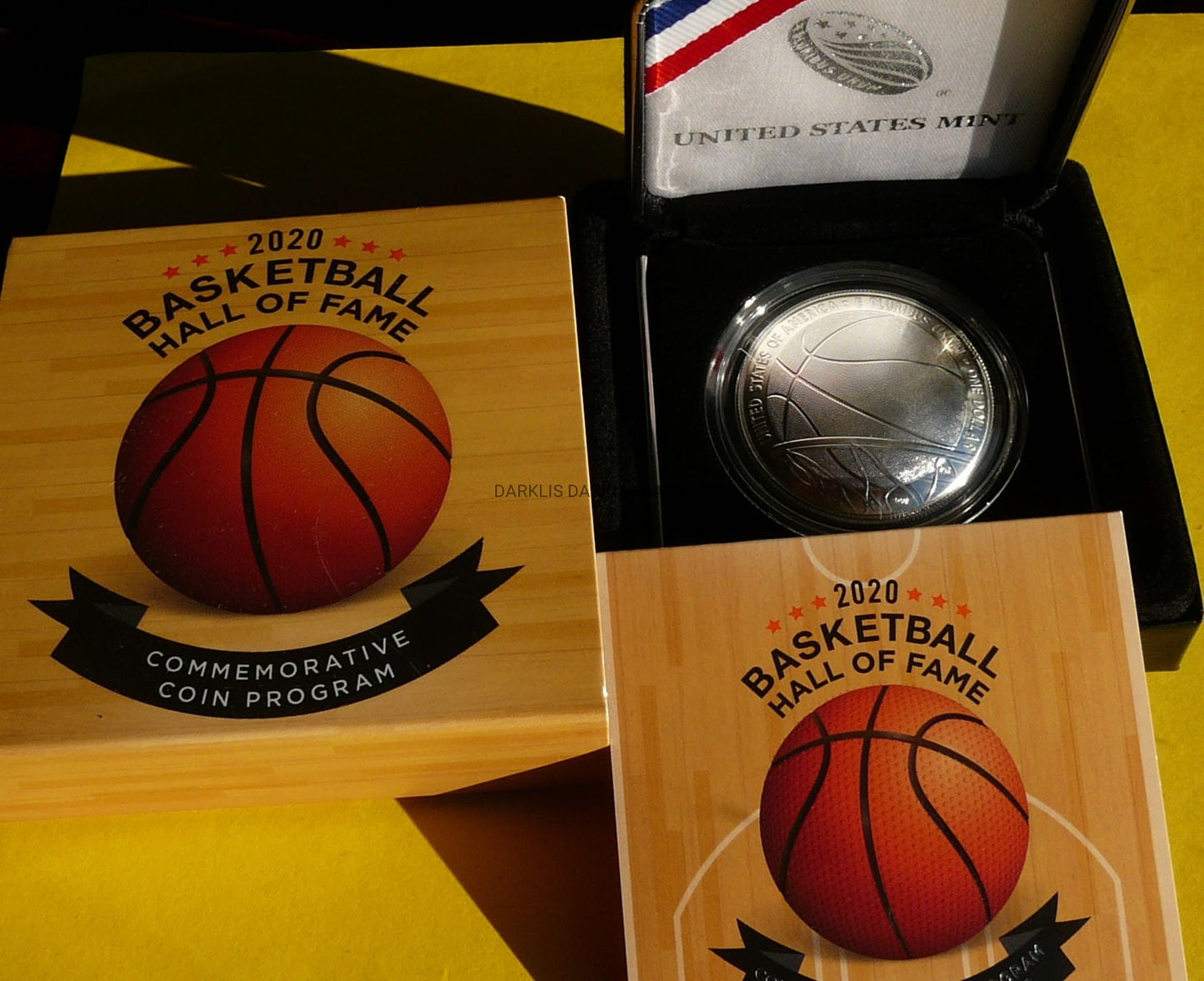 1$ USA 2020 P BASKETBALL GALERIA SŁAW KOSZYKÓWKI MATT