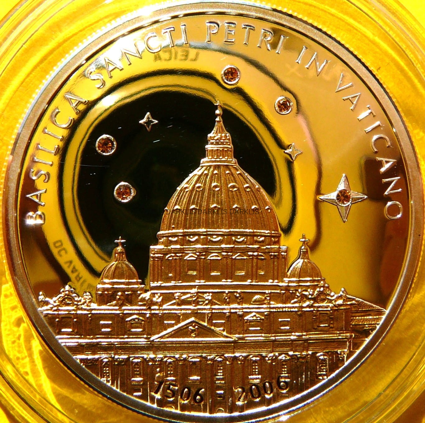 5$ COOK 2006 BAZYLIKA ŚW PIOTRA WATYKAN SWAROVSKI