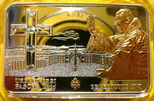 5$ COOK 2006 PAPIEŻ BENEDYKT XVI PASCHA SWAROVSKI