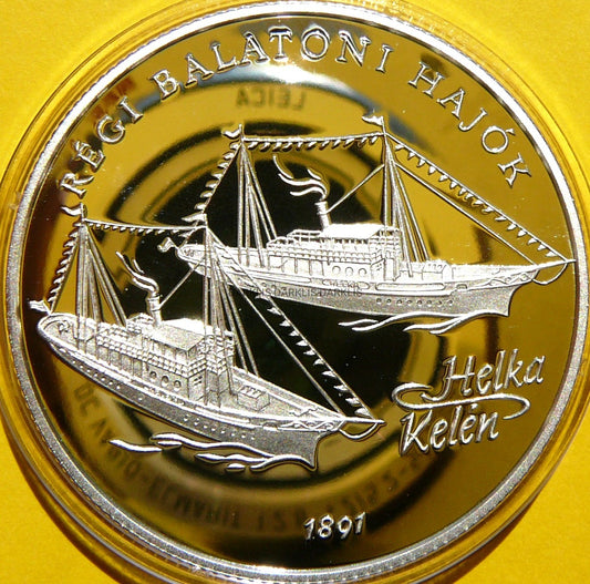 2000 FORINT WĘGRY 1997 ŻAGLOWIEC HELKA KELEN RZADKA