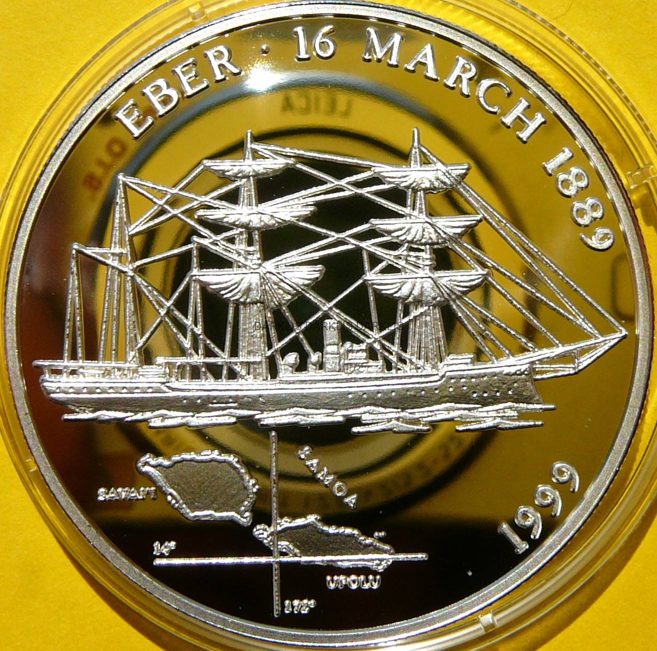 10 TALA SAMOA 1999 ŻAGLOWIEC EBER ŻEGLUGA MORSKA