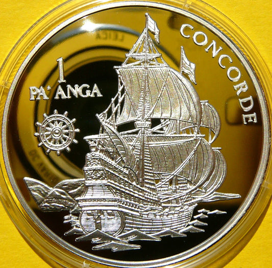 PAANGA TONGA 1999 ŻAGLOWIEC CONCORDE RZADKA