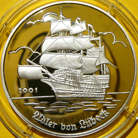 1000 FRANK TOGO 2001 ŻAGLOWIEC ADLER VON LUBECK