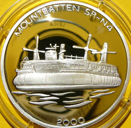 5 WON KOREA 2000 ŻAGLOWIEC PODUSZKOWIEC SR-N4