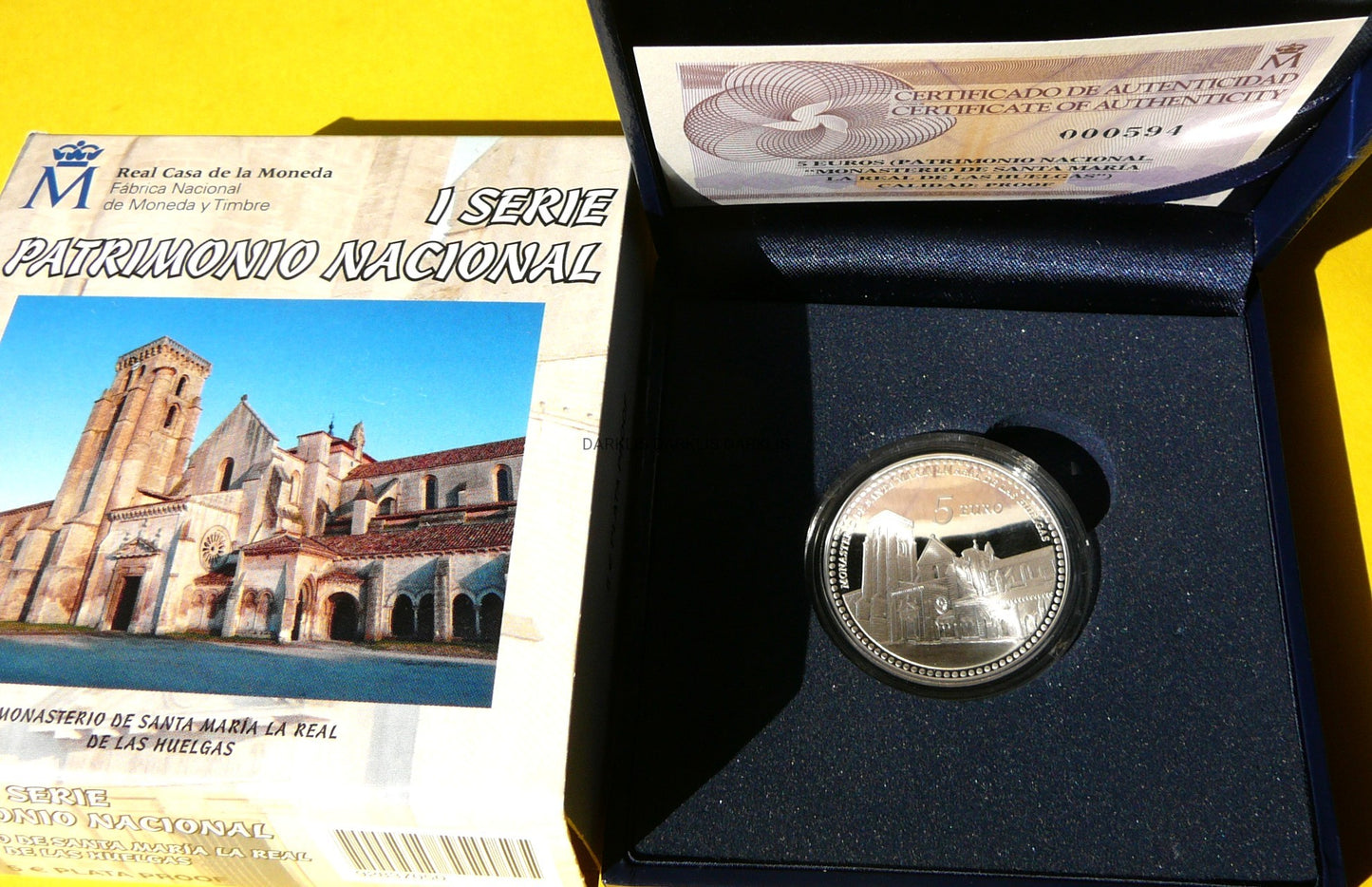 5 EURO HISZPANIA 2013 KLASZTOR MARII PANNY LAS HUELGAS