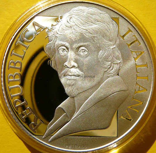 5 EURO WŁOCHY 2021 450 ROCZNICA URODZIN CARAVAGGIO