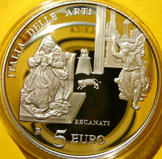 5 EURO WŁOCHY 2016 RECANATI MARCHE SZTUKA WŁOSKA