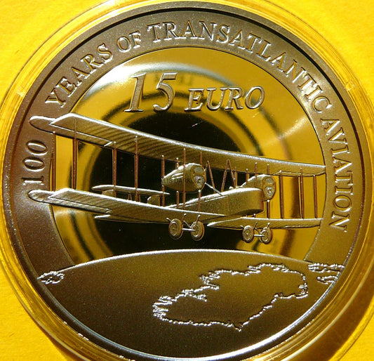 15 EURO IRLANDIA 2019 PIERWSZY LOT PRZEZ ATLANTYK