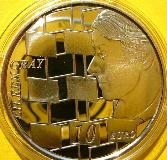 10 EURO IRLANDIA 2016 EILEEN GRAY PROJEKTANTKA WNĘTRZ