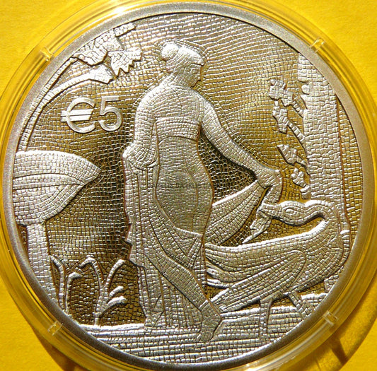 5 EURO CYPR 2020 KRÓLOWA LEDA Z ŁABĘDZIEM RZADKA