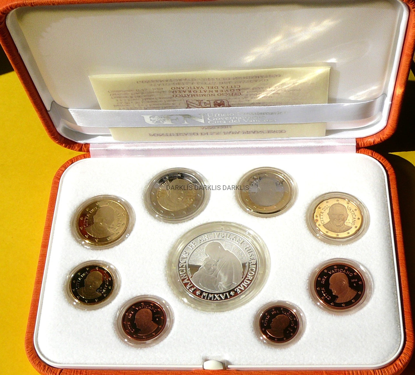 KMS EURO 20 EURO WATYKAN 2016 ROK MIŁOSIERDZIA PROOF