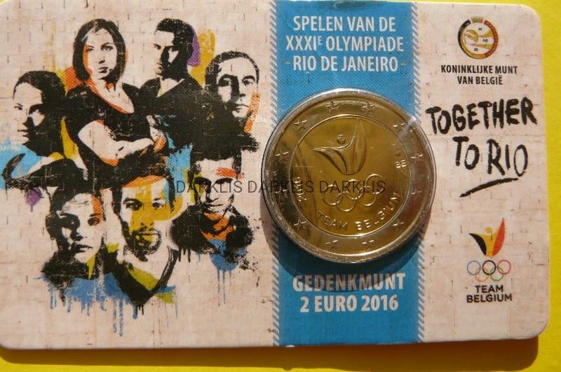2 EURO BELGIA 2016 OLIMPIADA w RIO JEZUS MENNICZA
