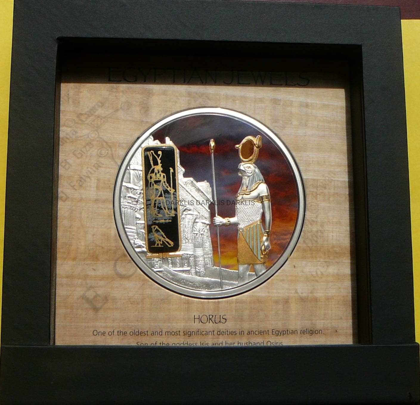 FIJI 50$ 2013 HORUS BÓG SŁOŃCA KLEJNOTY EGIPTU 2Oz