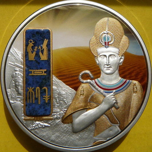 FIJI 50$ 2013 FARAON RAMZES II KLEJNOTY EGIPTU 2Oz