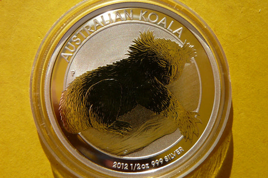 1/2$ AUSTRALIA 2012 MIŚ KOALA SREBRO 999