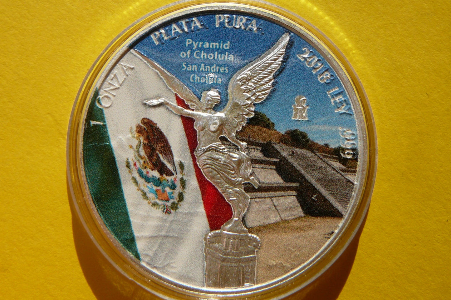 ONZA PLATA PURA MEKSYK 2018 BOGINI SREBRO 999 Oz 1