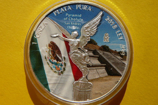 ONZA PLATA PURA MEKSYK 2018 BOGINI SREBRO 999 Oz 1