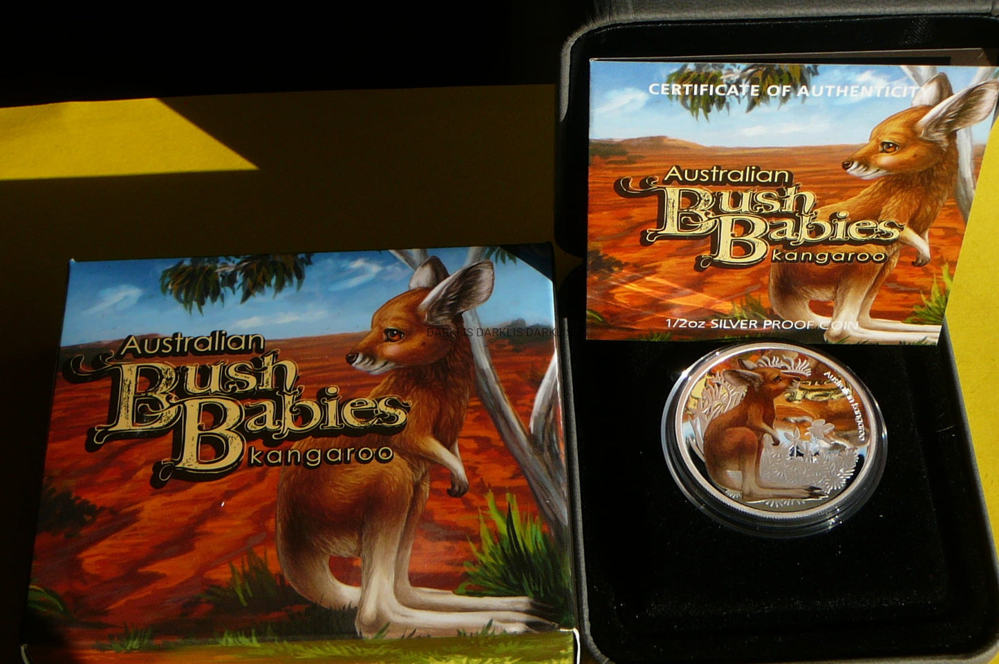 1/2$ AUSTRALIA 2010 - KANGUR BUSH BABIES Ag 999