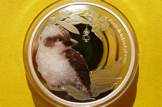 1/2$ AUSTRALIA 2012 KOOKABURRA BUSH BABIES Ag 999