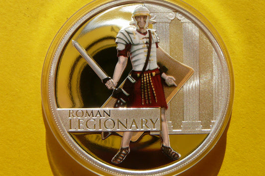 1$ TUVALU 2009 WIELCY WOJOWNICY LEGIONISTA RZYMSKI