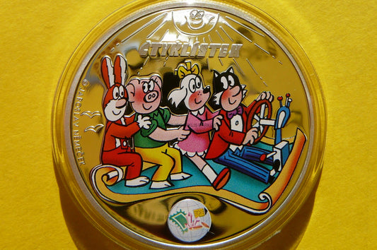 5$ COOK 2014 CTYRLISTEK SBERATEL Ag 999 Oz RZADKA