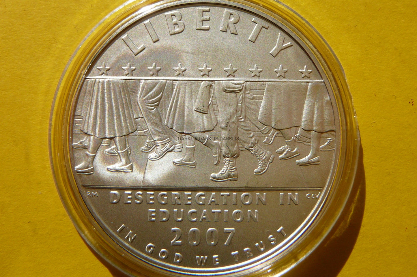 1$ USA 2007 P DESEGREGACJA SZKOŁA LITTLE ROCK MATT