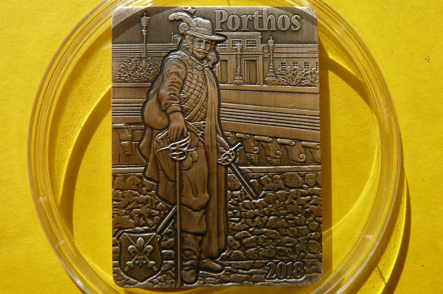 250FR DŻIBUTI 2018 PORTHOS TRZEJ MUSZKIETEROWIE Ag