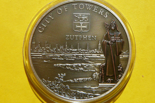 2$ COOK 2010 - MIASTO WIEŻ ZUTPHEN HANZA Ag RZADKA