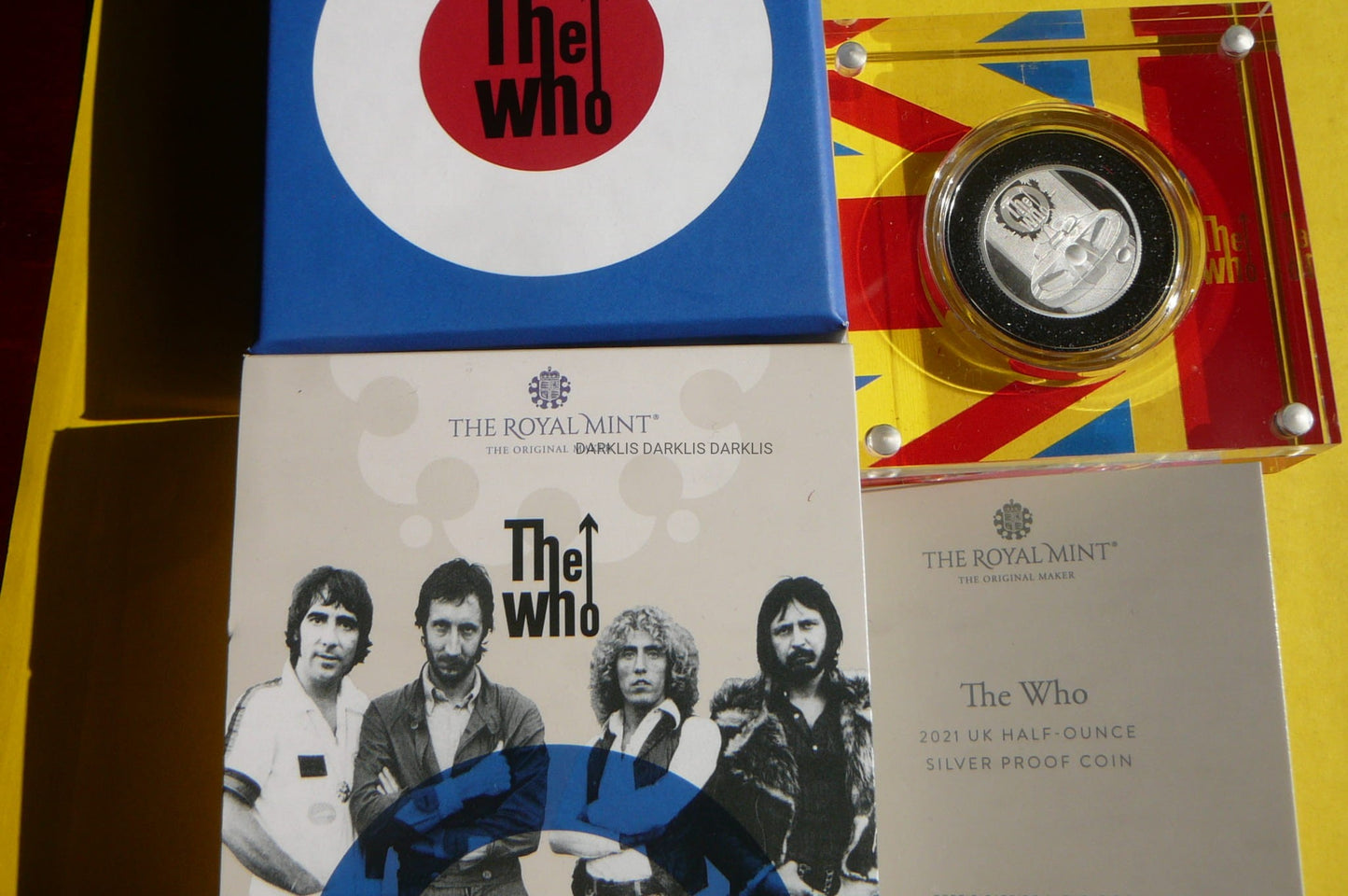 FUNT BRYTANIA 2021 LEGENDY MUZYKI THE WHO Ag 999