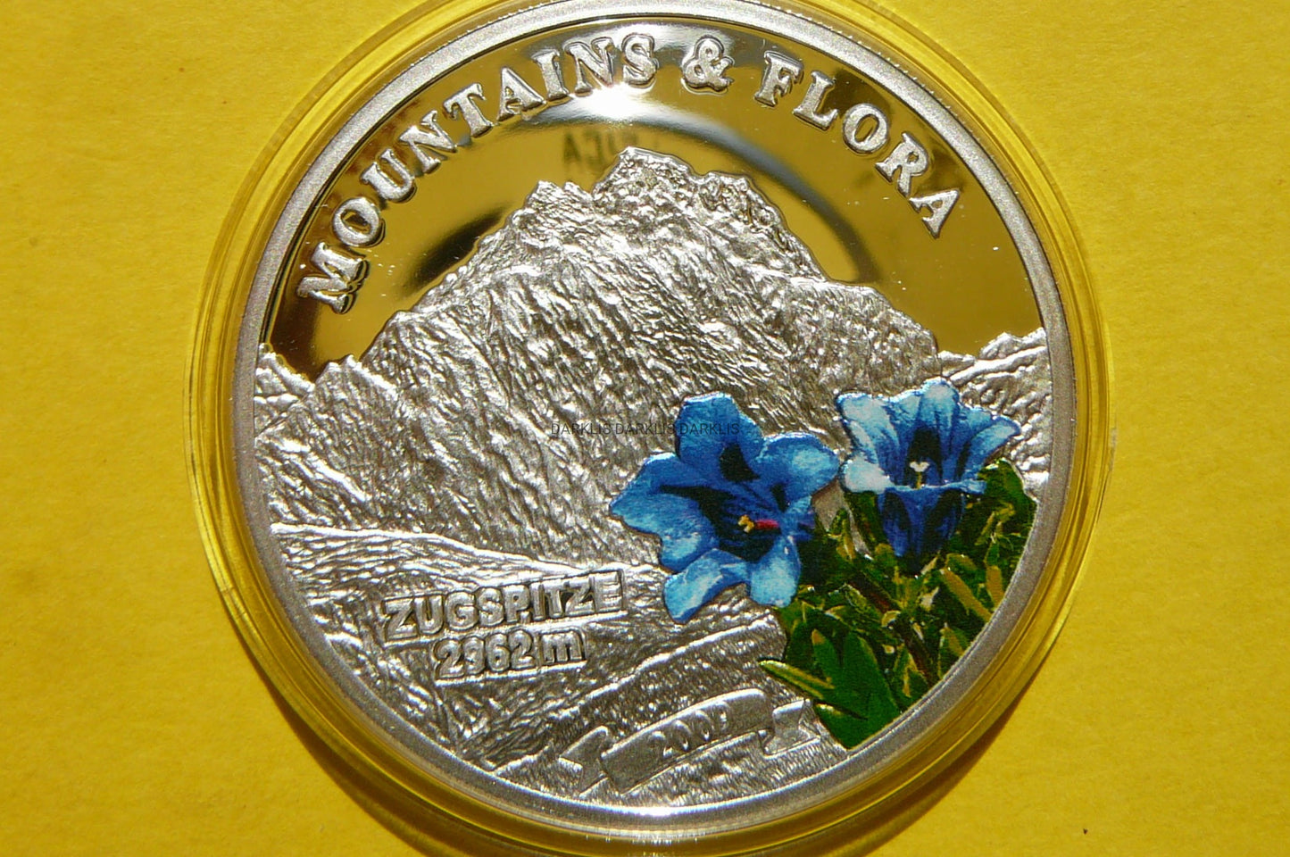 5$ PALAU 2009 ALPY BAWARIA ZUGSPITZE GÓRY KWIATY