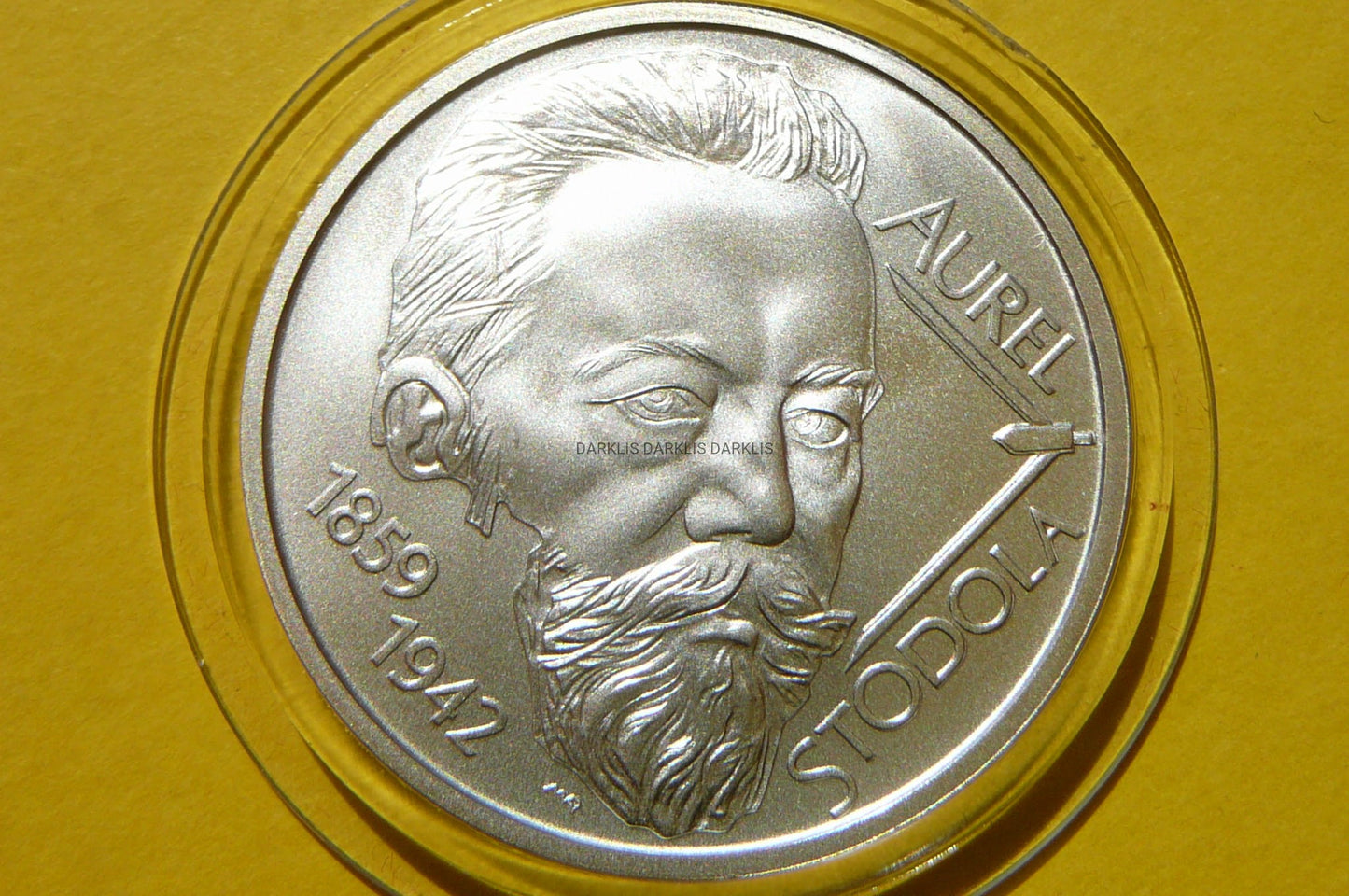 10 EURO SŁOWACJA 2009 URODZINY AURELA STODOLY Ag