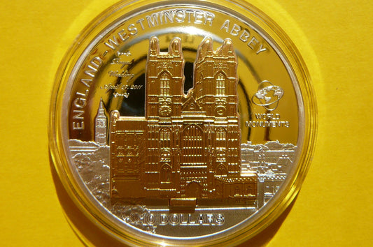 10$ COOK 2011 OPACTWO WESTMINISTER Ag 999 Oz +CER