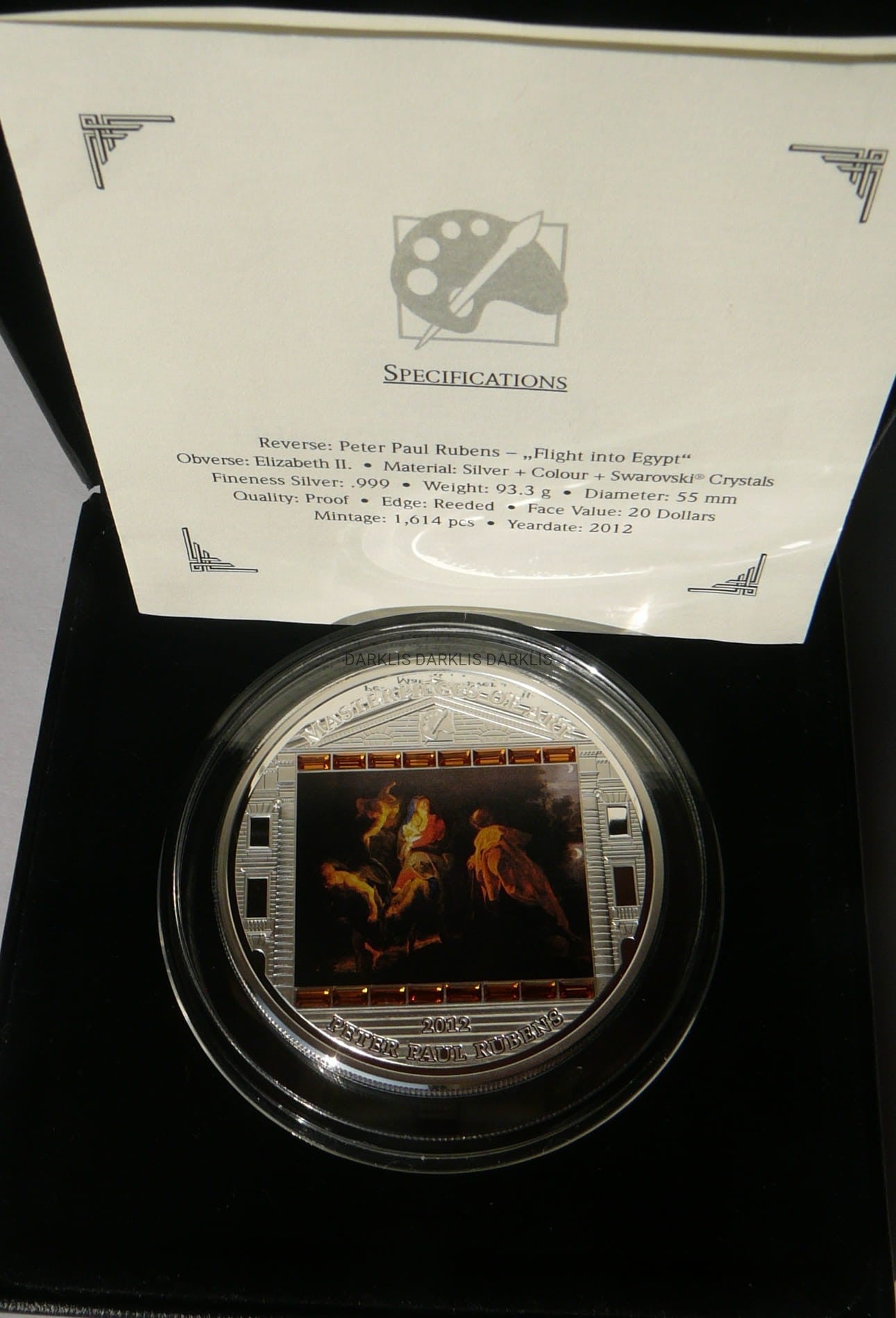 20$ COOK 2012 PETER PAUL RUBENS ARCYDZIEŁA SZTUKI 3Oz