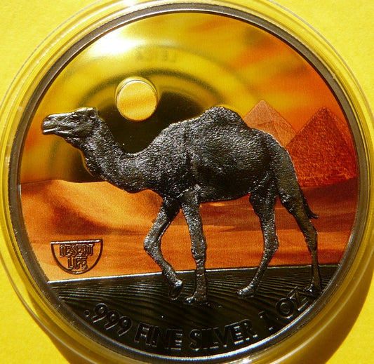 2$ NIUE 2020 WIELBŁĄD PUSTYNIA RUTHEN Ag 999 Oz +CE
