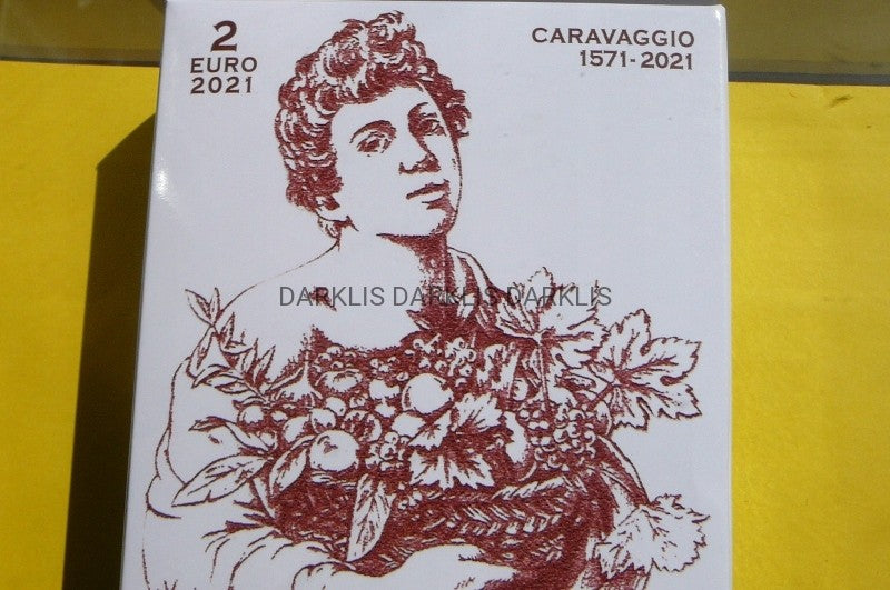 2 EURO WATYKAN 2021 ROCZNICA URODZIN CARAVAGGIO PROOF