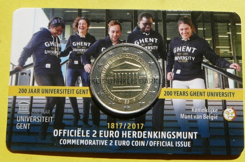 2 EURO BELGIA 2017 - UNIWERSYTET w GENT - MENNICZA