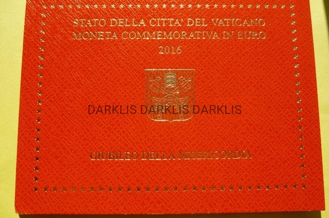 2 EURO - WATYKAN 2016 - ROK MIŁOSIERDZIA - darklis